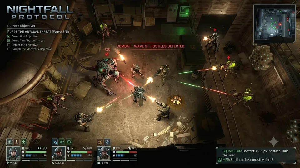 Nightfall Protocol in-engine gameplay